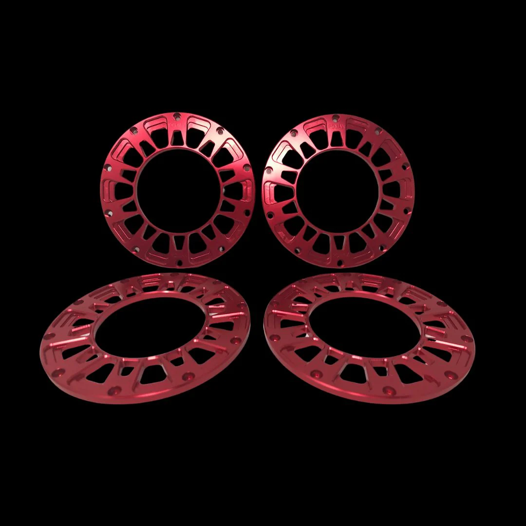 RCMAX Billet Beadlock Set - Fits Normal 1/5 Wheels (with dished centre) - Image 3