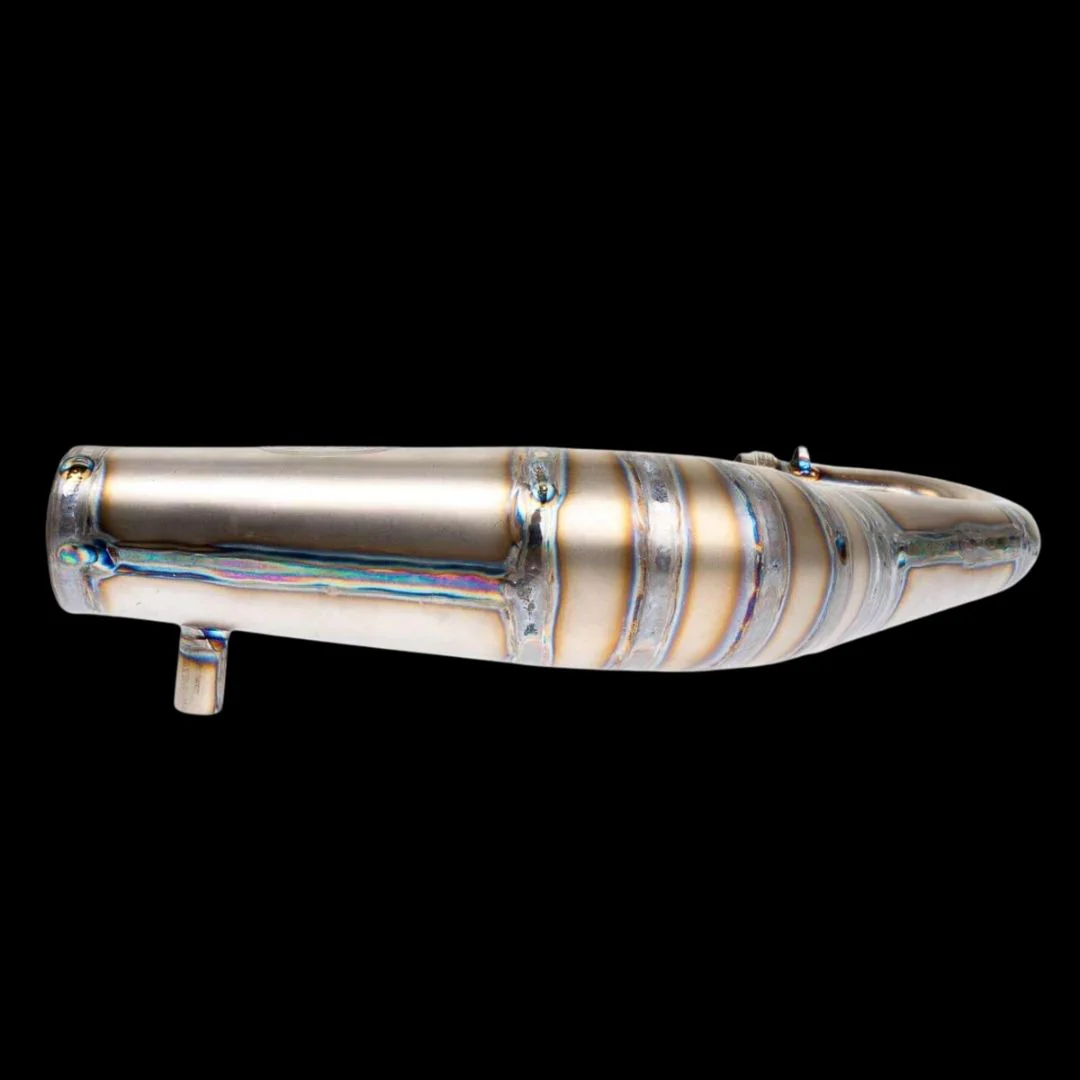 SAMBA TITANIUM Losi 5T & 5ive 2.0 "BIG BELLY" Tuned Exhaust pipe - Image 3
