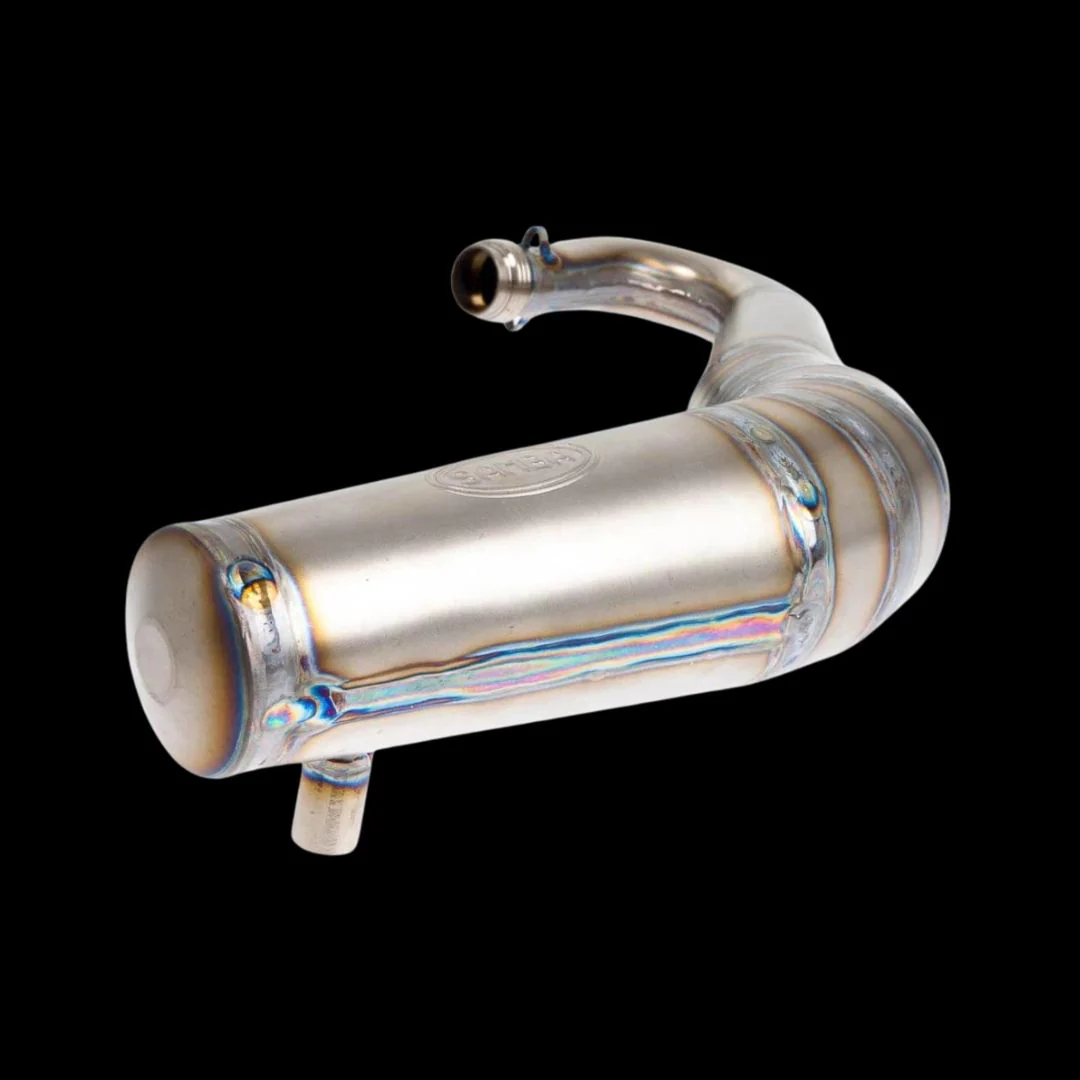SAMBA TITANIUM Losi 5T & 5ive 2.0 "BIG BELLY" Tuned Exhaust pipe - Image 4