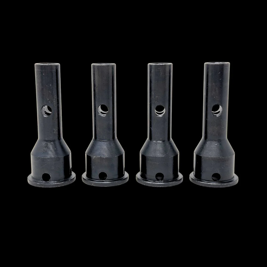 SRC Hardened Steel Losi 5T, 5ive 2.0 & 5B Stub Axle F/R Set (4pcs) - Image 2