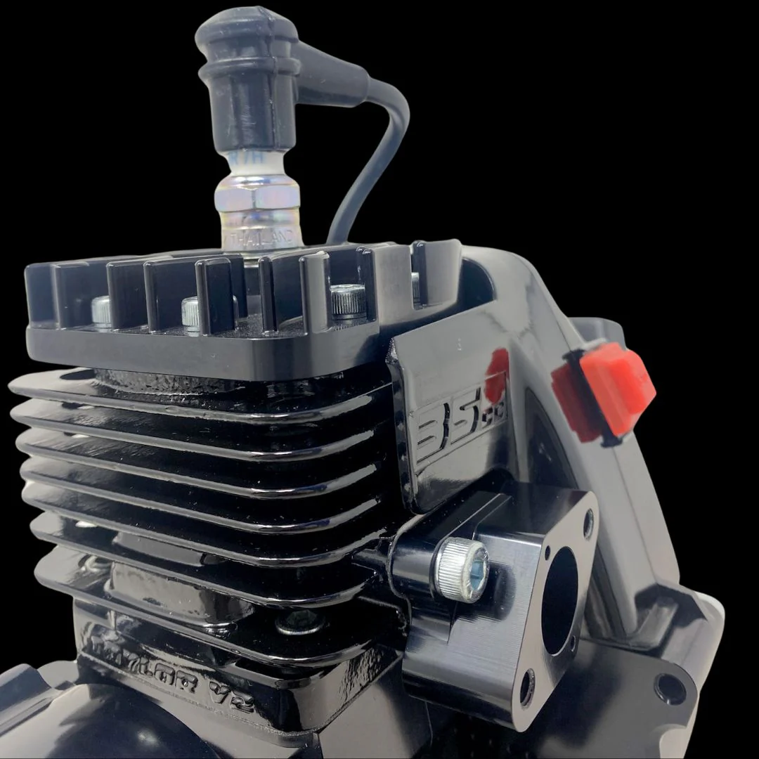 TAYLOR 35 V2 Billet Piston Port RC Engine - Blacked out - Image 7