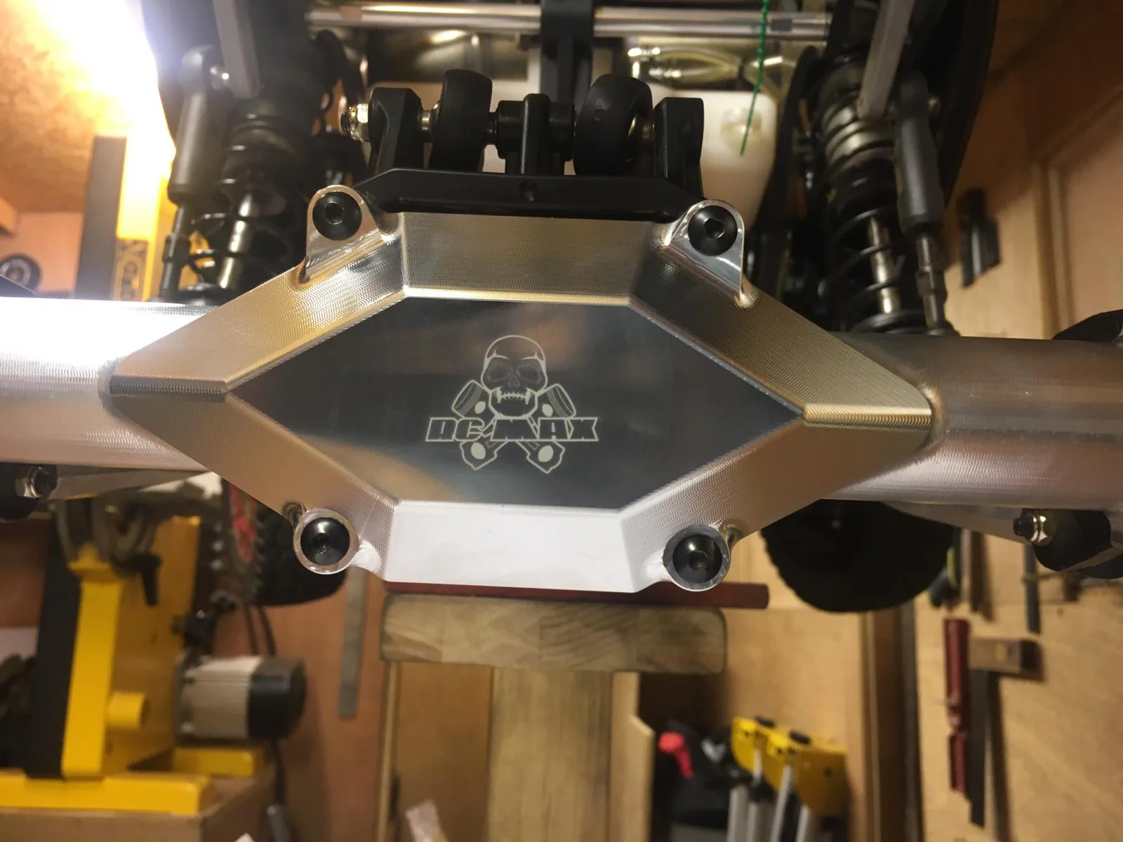 TAYLOR Billet KRAKEN V1/V2 Rear Axle Housing Cover (not for latest F9 axle) - Image 4