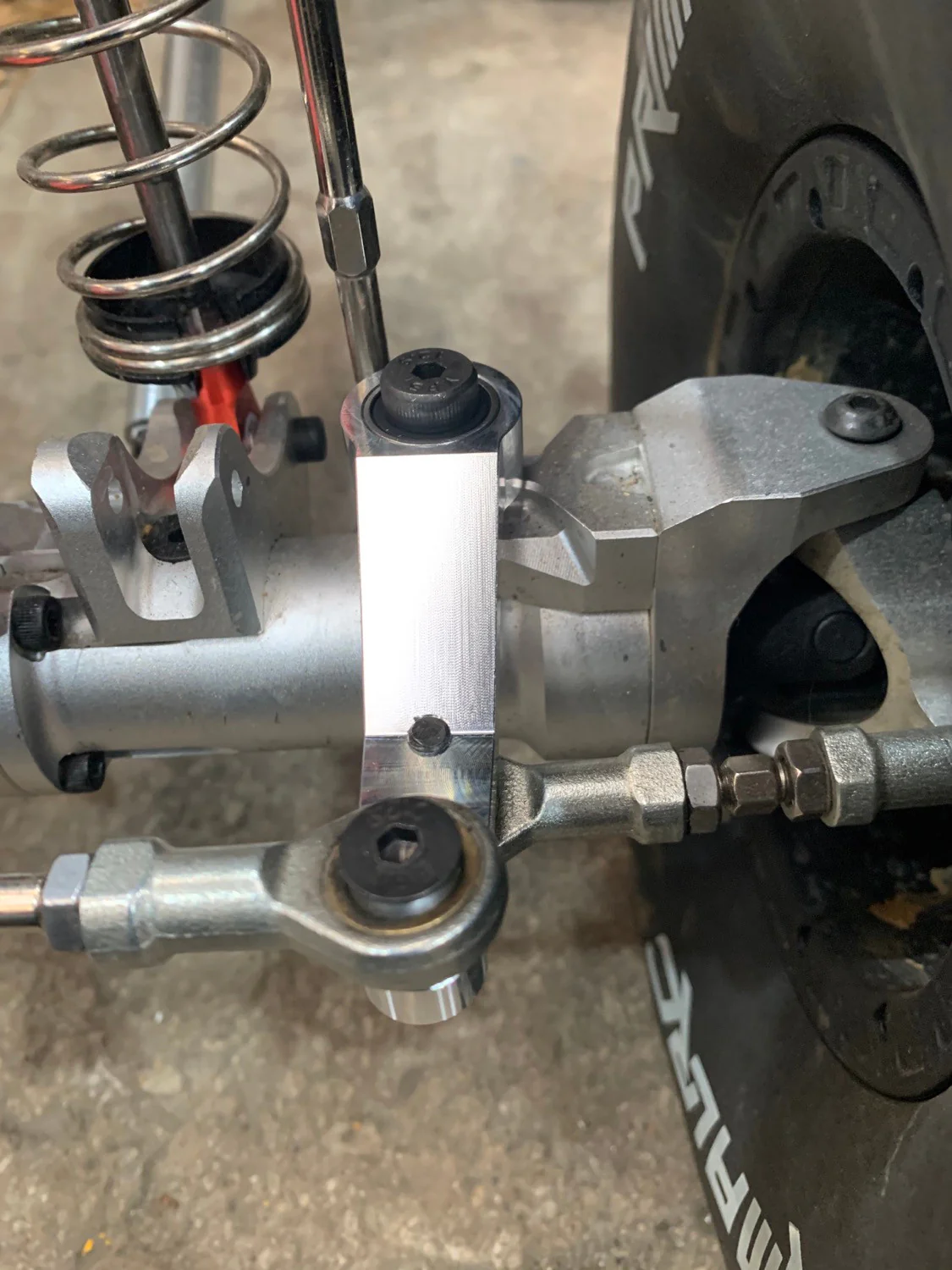 TAYLOR M8 HD RAM Steering Link mounts - Image 2