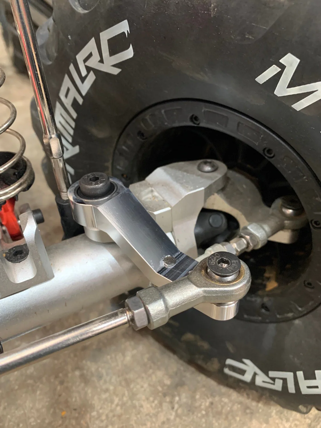 TAYLOR M8 HD RAM Steering Link mounts - Image 3