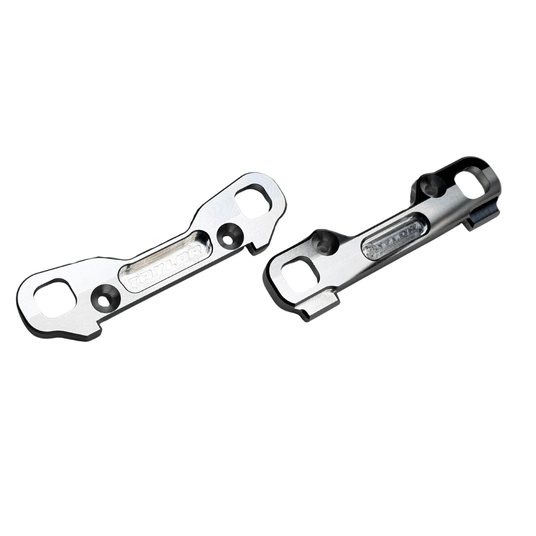 Taylor MCD Billet 7075 HD Front Hinge Pin Braces (2) - Image 2