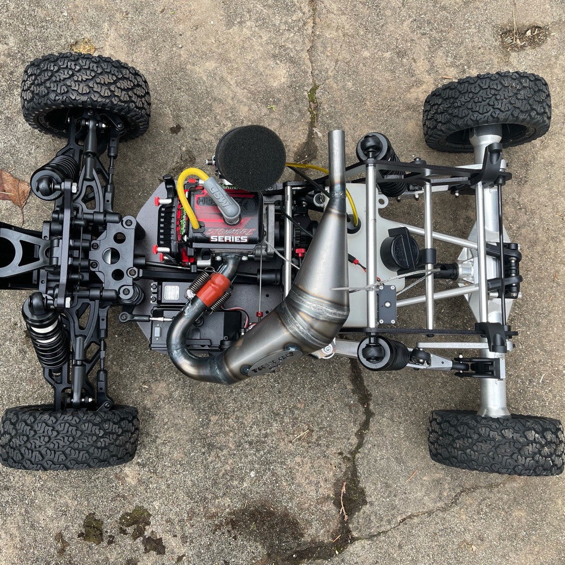 TAYLOR RC VEKTA/TT 34cc+ ZENOAH Tuned Exhaust Pipe - Image 5