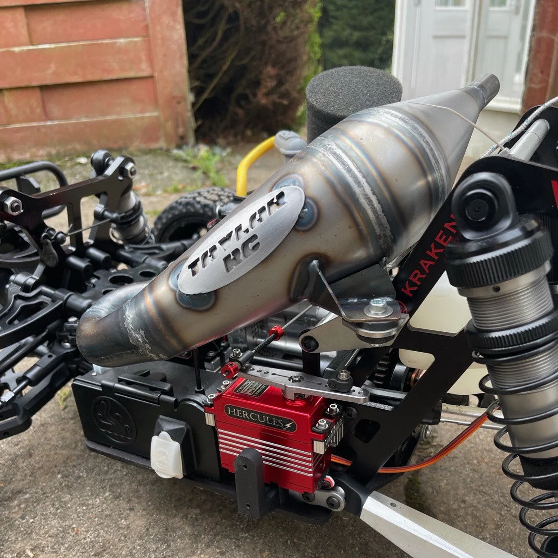 TAYLOR RC VEKTA/TT 34cc+ ZENOAH Tuned Exhaust Pipe - Image 6