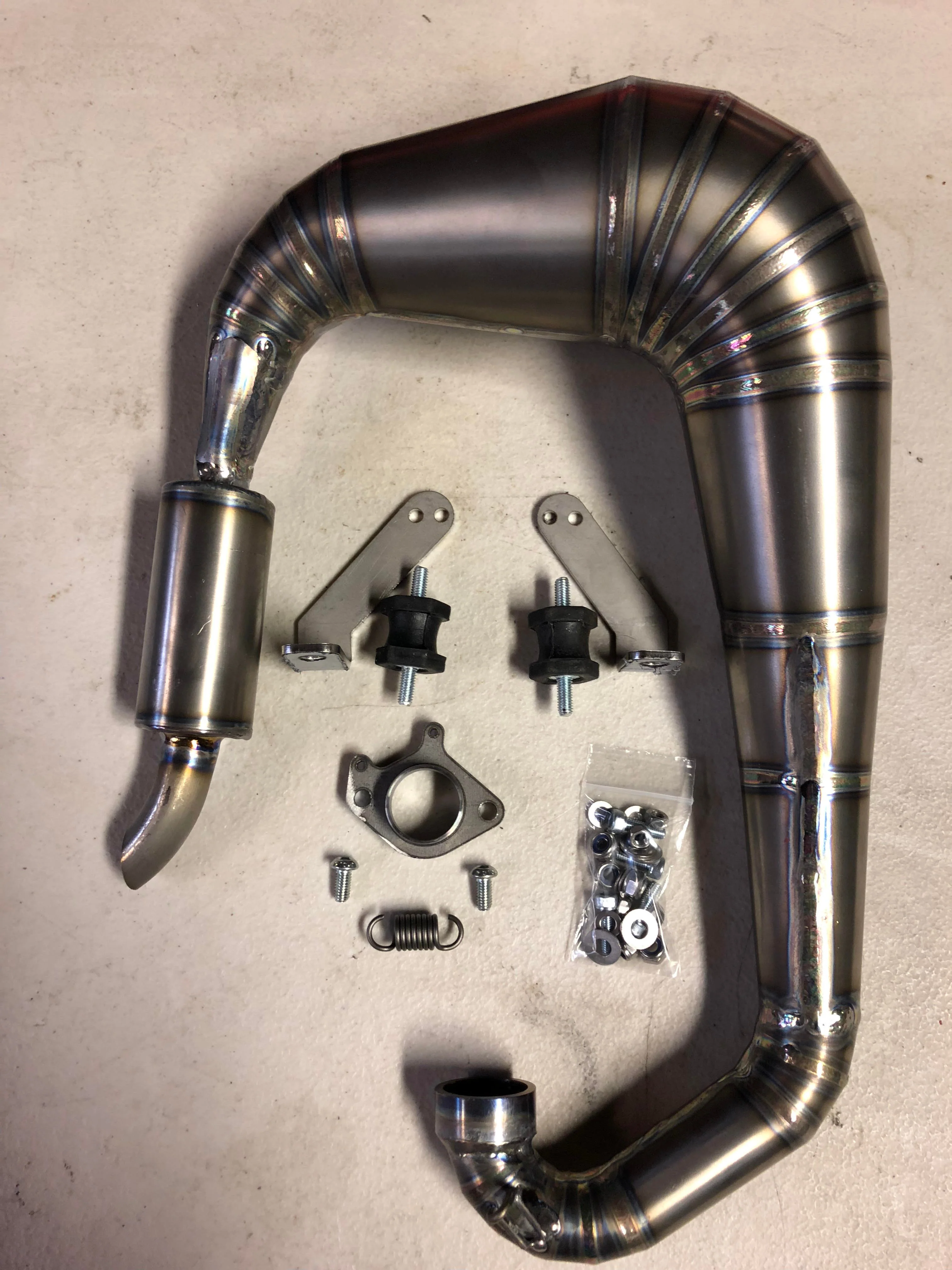 TONY GREEN SILENCED TAYLOR BAJA BIG BORE EXHAUST - Image 4