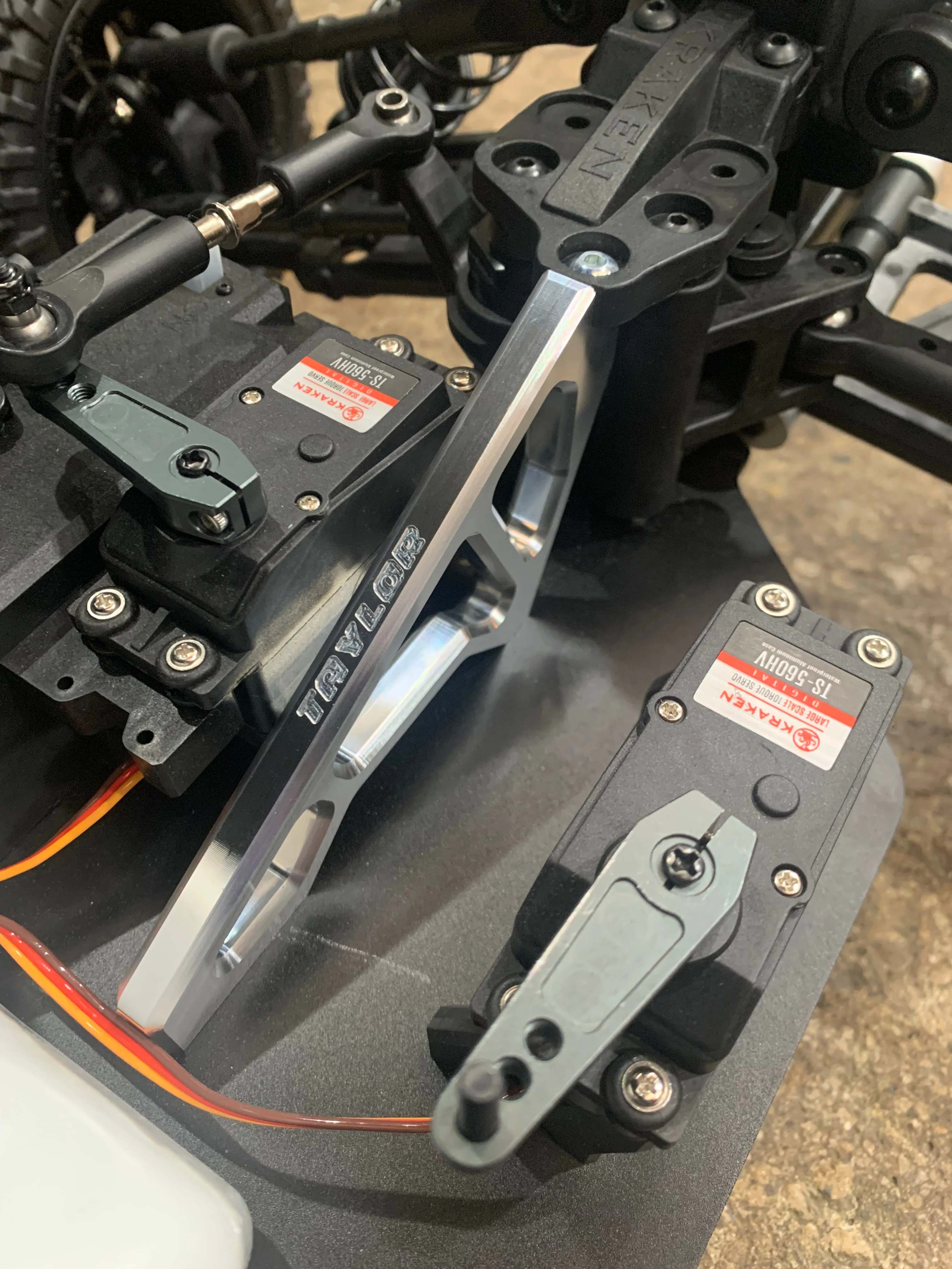 TAYLOR VESLA Billet Front Chassis Brace - Image 4