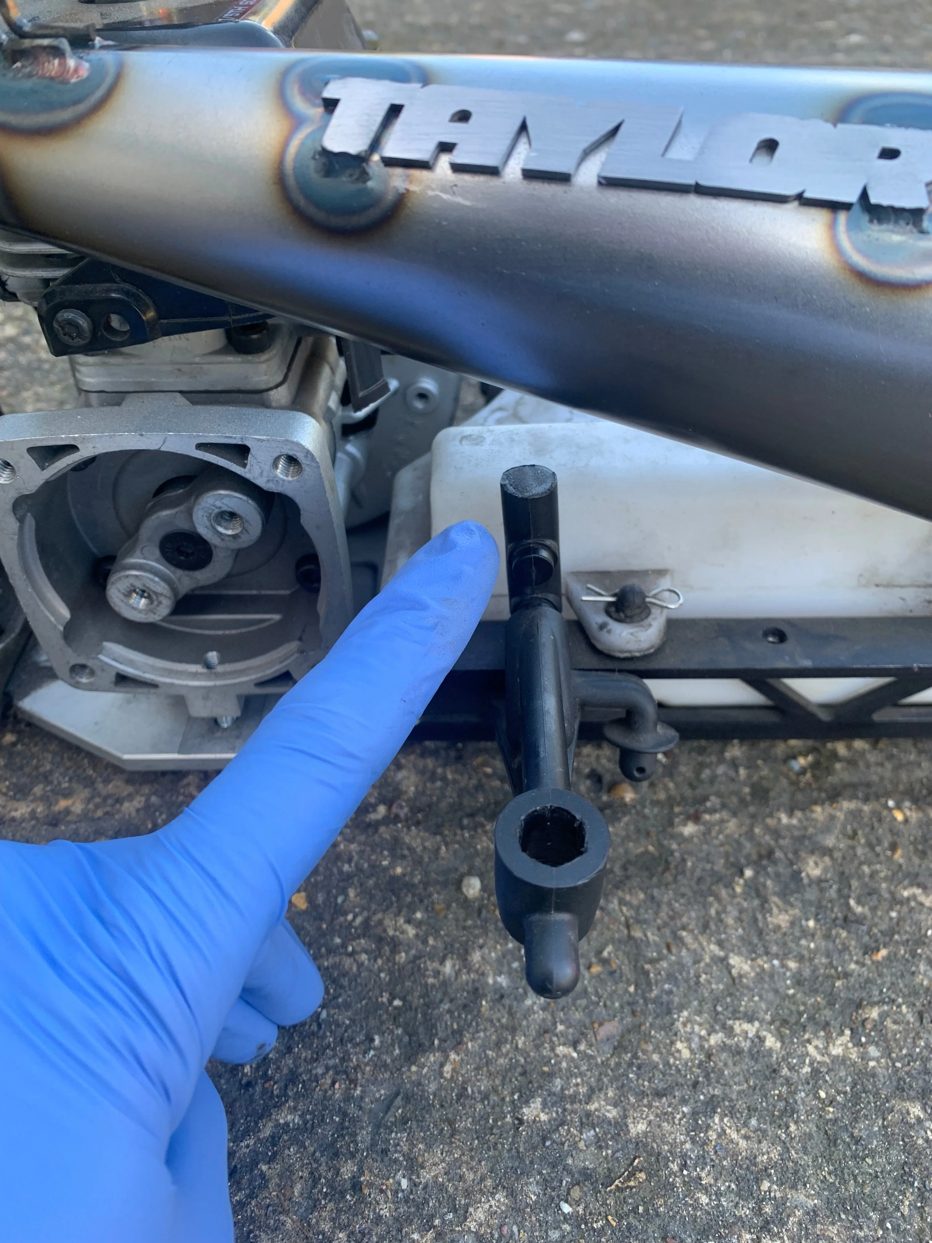 TAYLOR ZENOAH BAJA Kraken TSK/SX5 Exhaust Pipe - Image 8