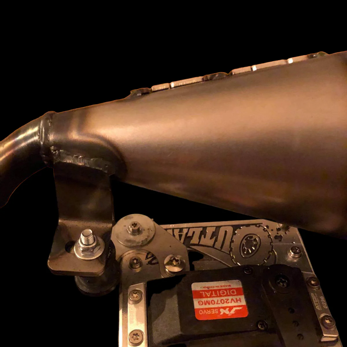 TAYLOR Zenoah/Rovan BAJA 5B Side Pipe for 30-39cc - Image 5