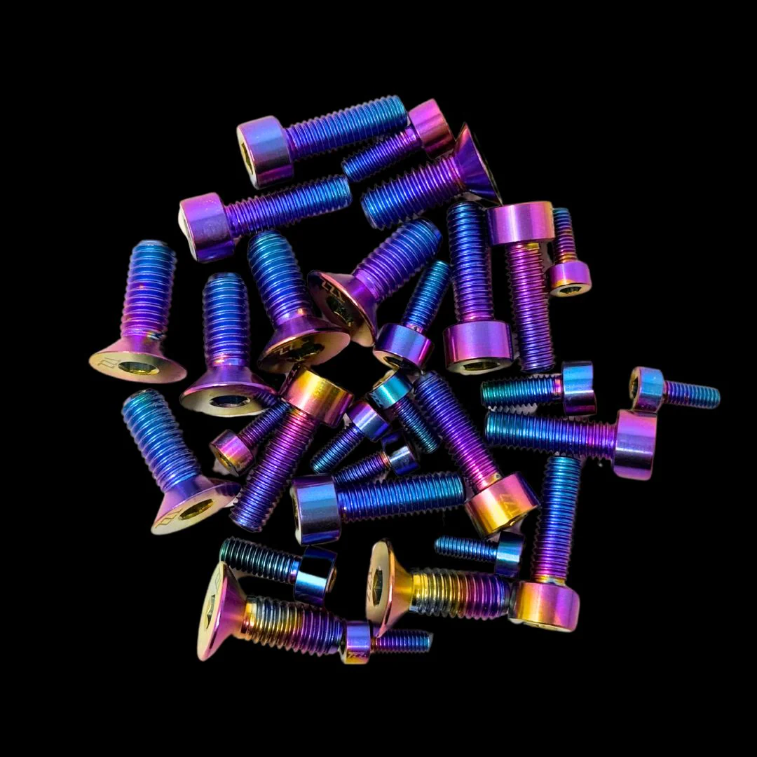 TZZ Titanium alloy screws for Taylor Billet Diff housings LOSI 5T, 5B & 2.0 - Image 2
