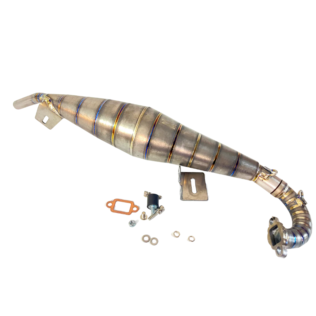 TZZ RACING Titanium Baja 5B 29-39cc Side Exhaust Pipe