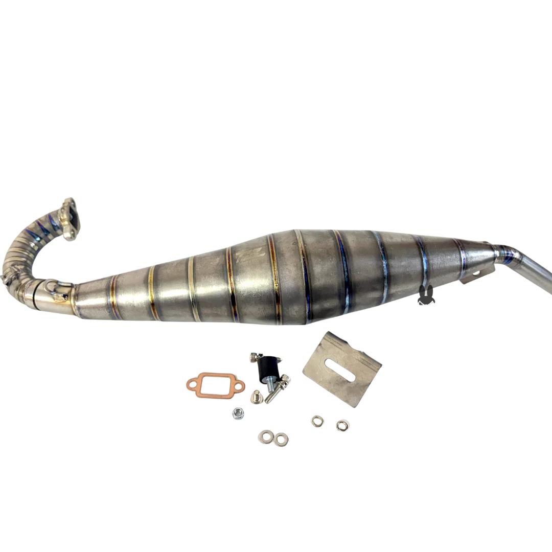 TZZ RACING Titanium Baja SX5/TSK 29-39cc Exhaust Pipe - Image 2
