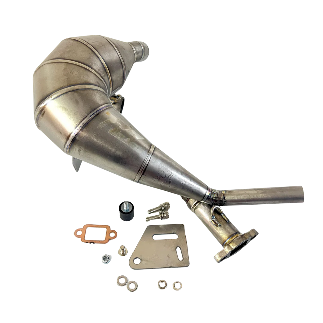 TZZ RACING Titanium Kraken Vekta/KV5TT 29-39cc Exhaust Pipe - Image 2