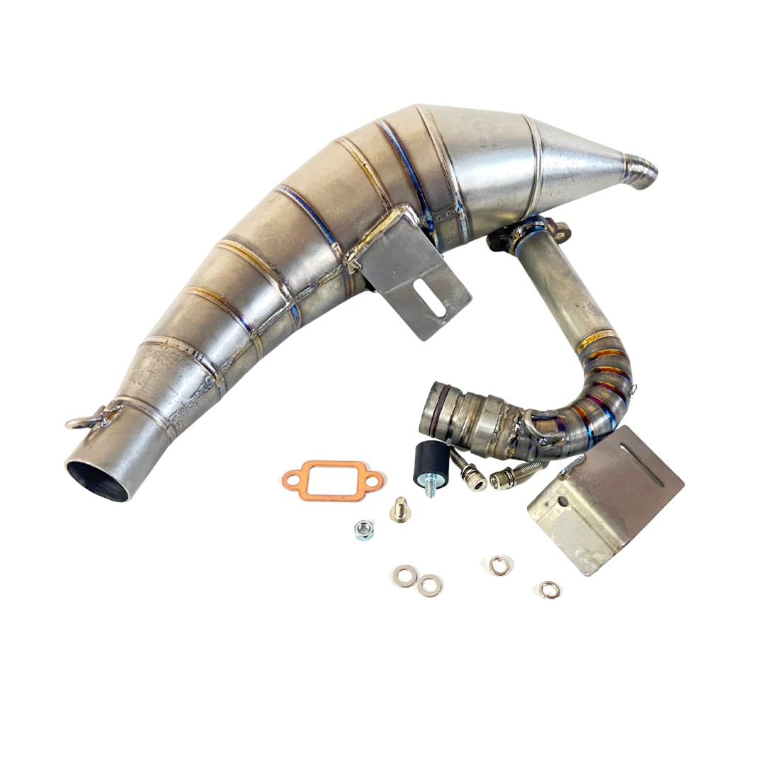 TZZ RACING Titanium MCD RR5/W5/XR5 29-39cc Exhaust Pipe - Image 3