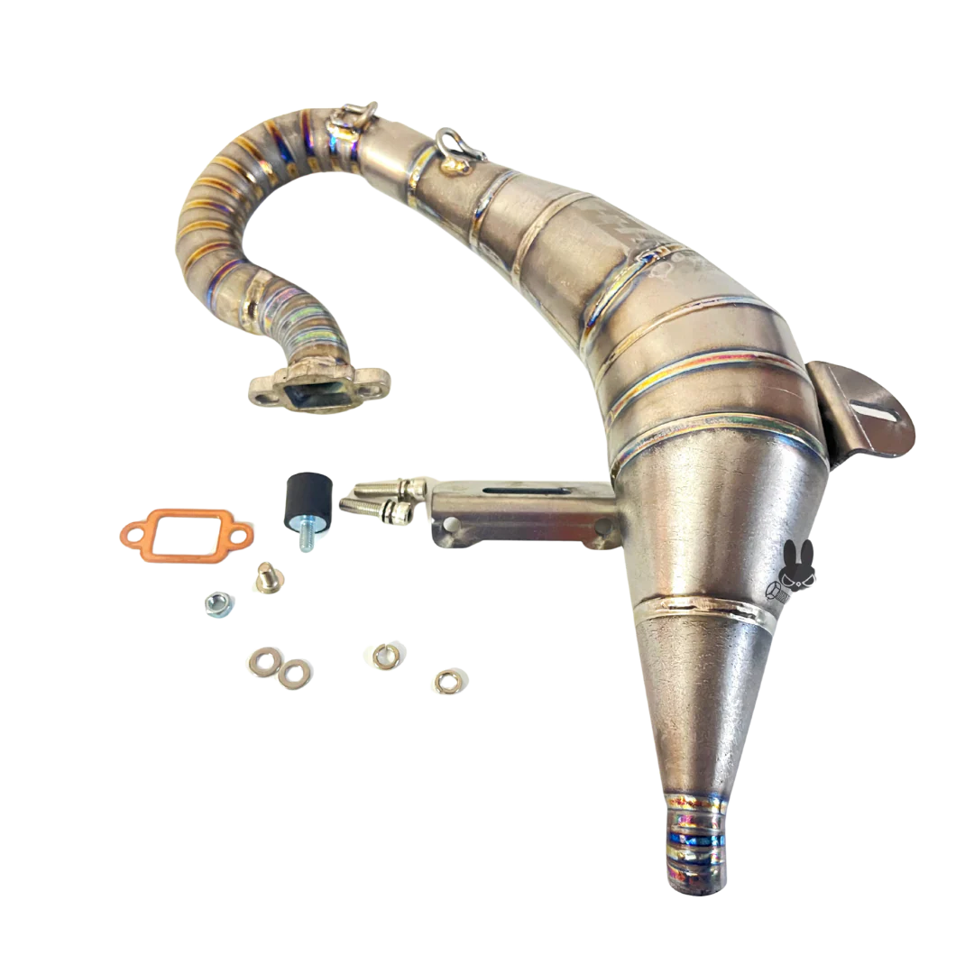 TZZ RACING Titanium TLR 5B 29-39cc Exhaust Pipe - Image 3
