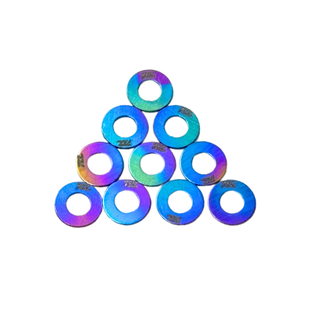 TZZ Titanium alloy Shim Rings Set (10pcs) M3-M6