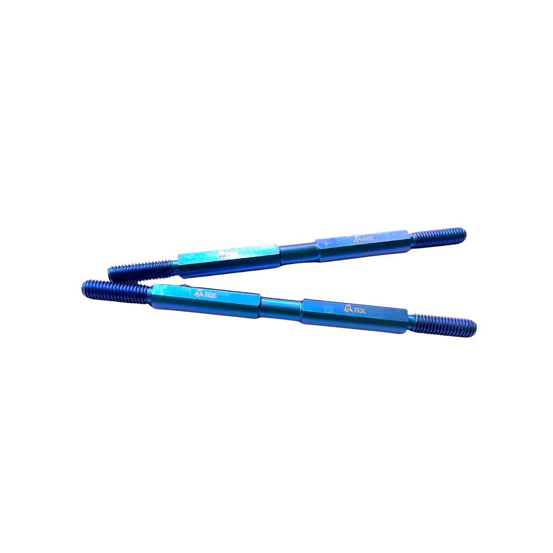 TZZ Titanium Baja Steering Turnbuckles 117mm Extended length
