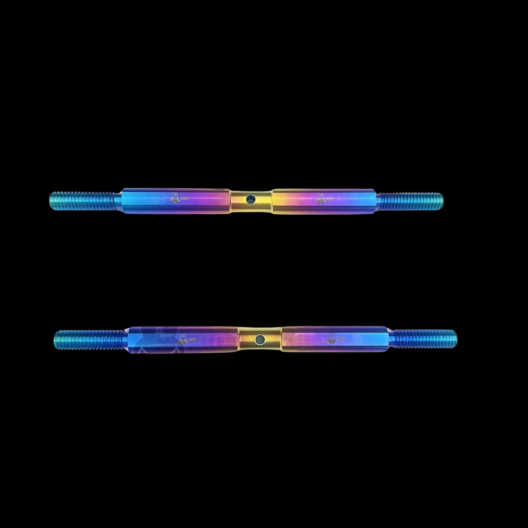 TZZ Titanium Baja Steering Turnbuckles 117mm Extended length - Image 2