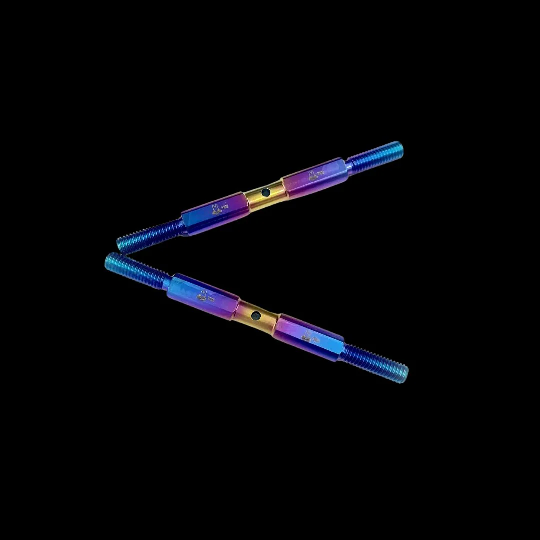 TZZ Titanium Baja Steering Turnbuckles 92mm Stock length - Image 2