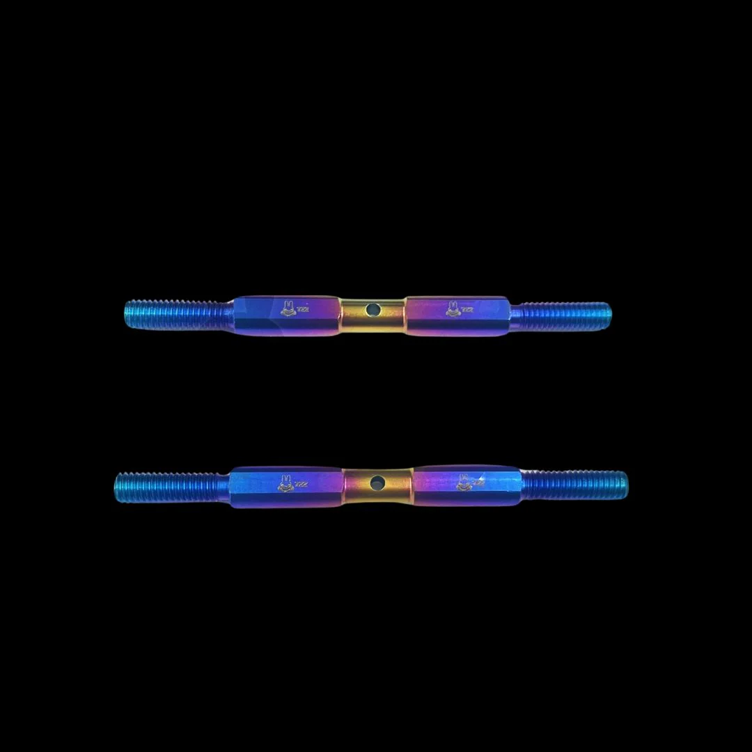 TZZ Titanium Baja Steering Turnbuckles 92mm Stock length - Image 3