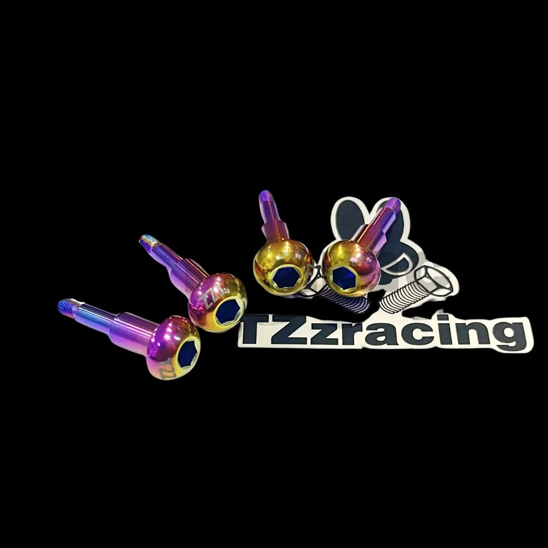 TZZ Titanium Losi 5IVE-T 2.0 Brake Screw Set (4) - Image 2