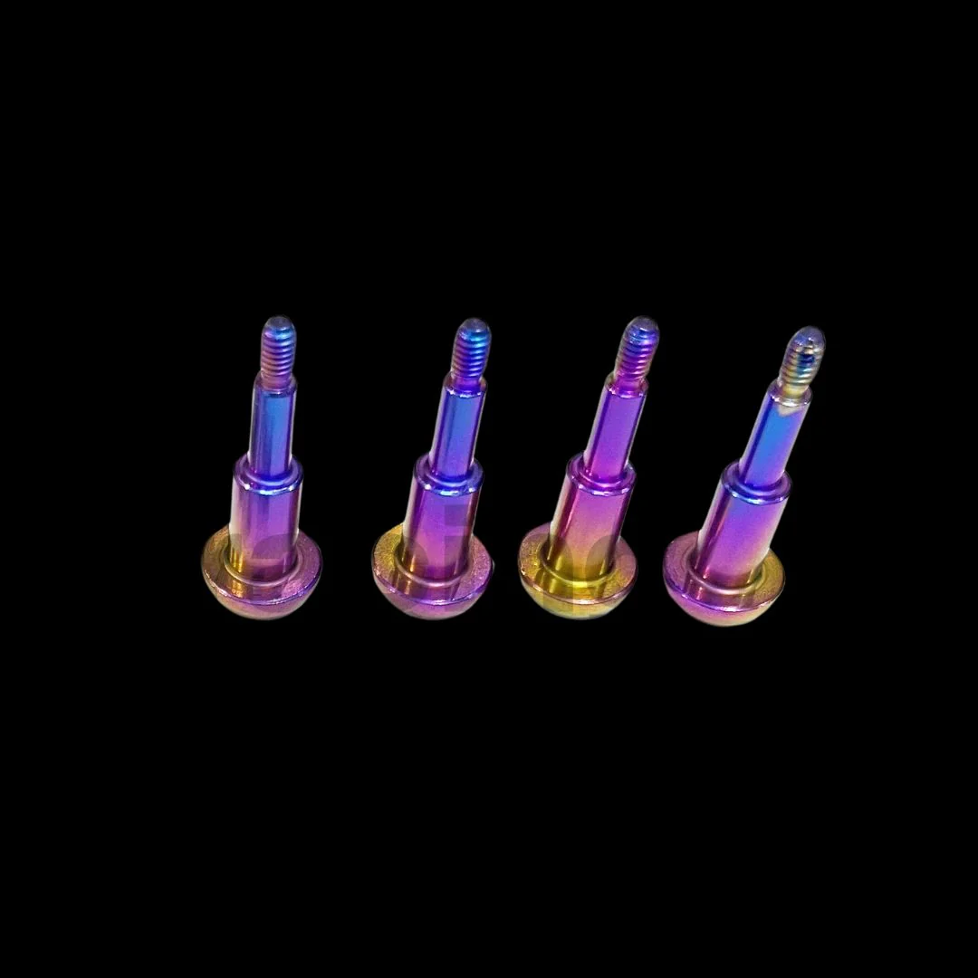 TZZ Titanium Losi 5IVE-T 2.0 Brake Screw Set (4) - Image 3