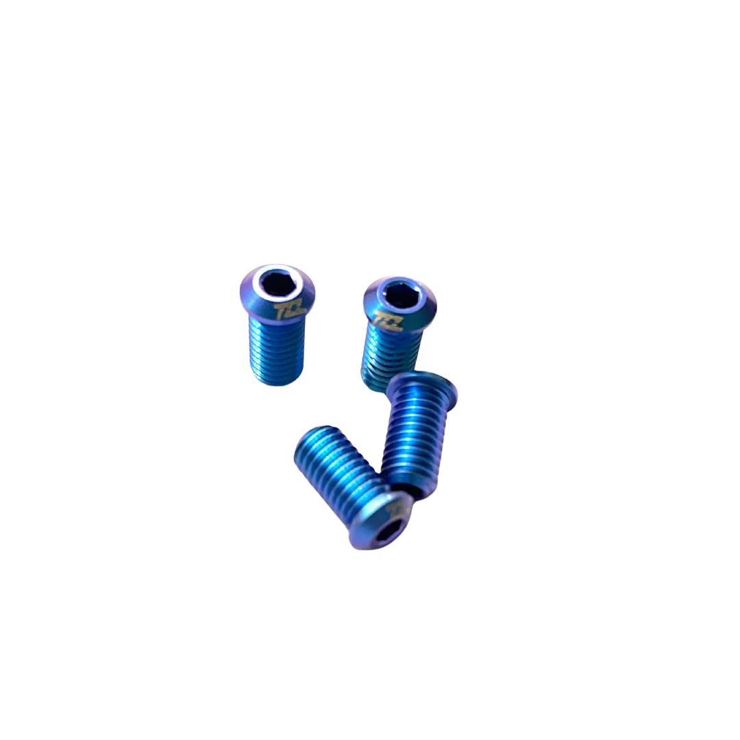 TZZ Titanium Losi 5T, 5ive 2.0 & 5B Droop Screw Set (4) - Image 2