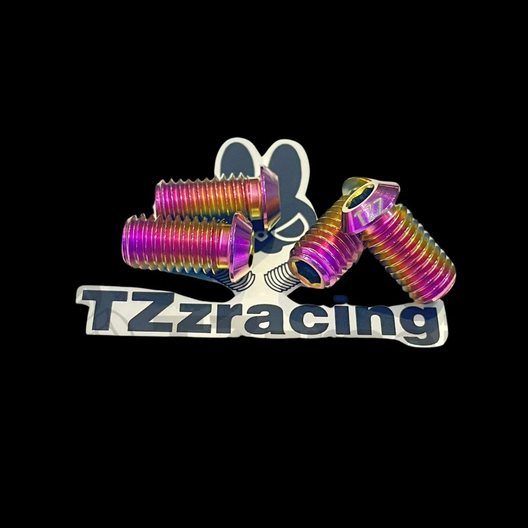 TZZ Titanium Losi 5T, 5ive 2.0 & 5B Droop Screw Set (4) - Image 3