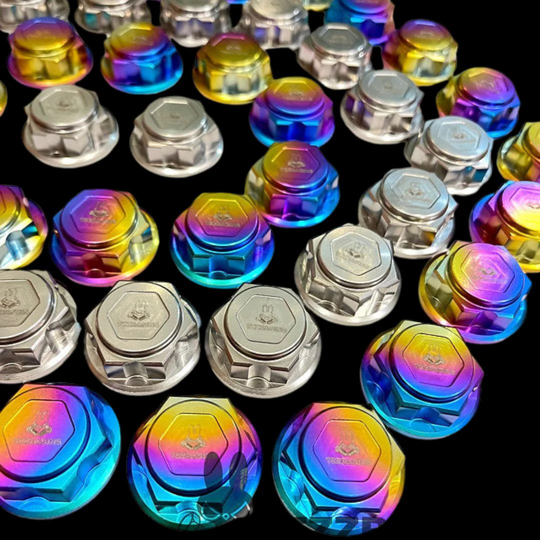 TZZRACING Titanium alloy Wheel Nuts (4)- Losi/Kraken Thread - Image 10
