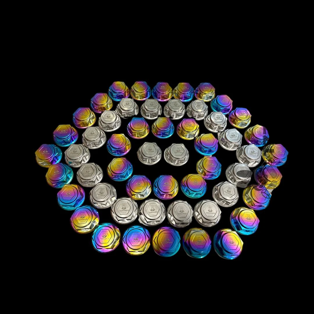 TZZRACING Titanium alloy Wheel Nuts (4)- Losi/Kraken Thread - Image 2