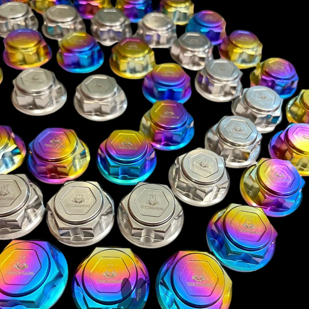 TZZRACING Titanium alloy Wheel Nuts (4)- Losi/Kraken Thread - Image 8