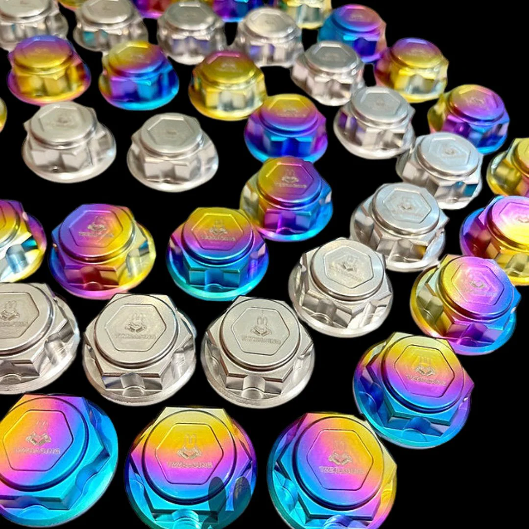 TZZRACING Titanium alloy Wheel Nuts (4)- Losi/Kraken Thread - Image 9