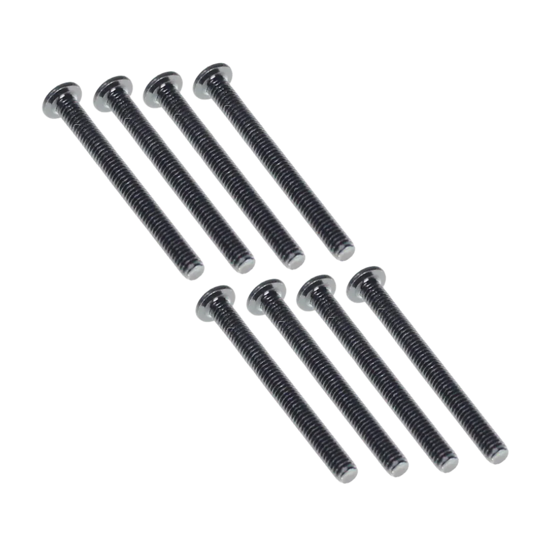 Vertex 4x40mm Button Head Machine Thread Screws (8pc) [RER41393]