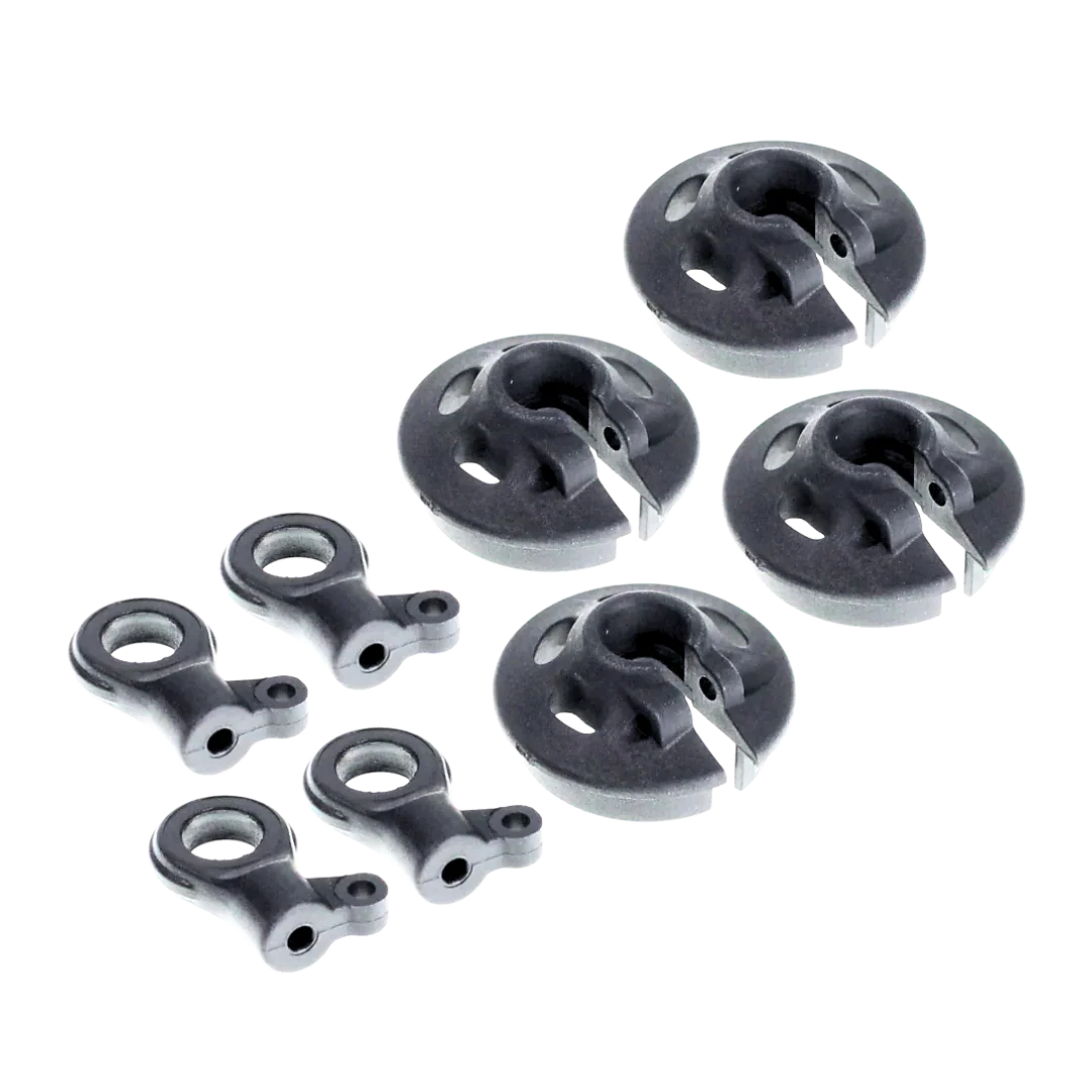 Vertex Shock Rod Ends and Cups (4pcs) [RER41341]