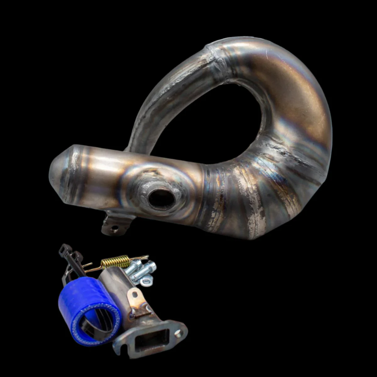 Victory RC Rear Mount "BigBore" HPI Baja 5B Exhaust Pipe - Image 2