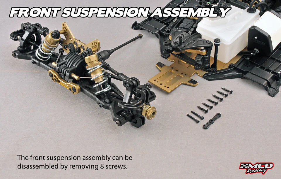 MCD XR5 MAX Pro Rally Car Rolling Chassis - Image 6